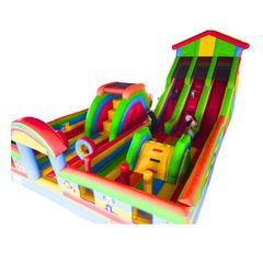 Orasel gonflabil Rainbow World