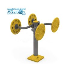 Aparat fitness pentru brate dublu model 3