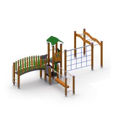 Loc de joaca de exterior Rolf Natural