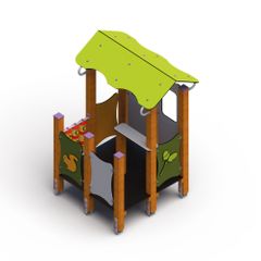 Loc de joaca de exterior Shop House