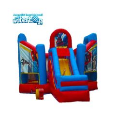 Spiderman Inflatable Castle