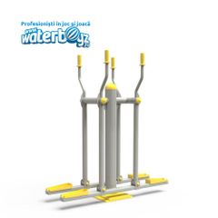 Aparat fitness stepper dublu cu manere model 4