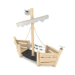 Loc de joaca de exterior din lemn Robinia model Corabia Piratilor 5
