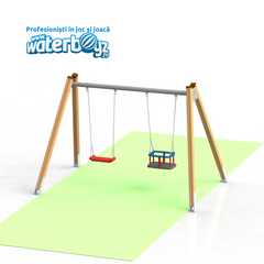 Wooden Swing For Kids model 2