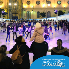 Ecological Synthetic Ice Rink 300sqm