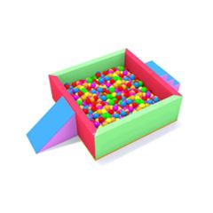Piscina cu bile softplay patrata