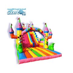 Disney Castle Inflatable Slide