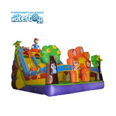 Mario World Inflatable Slide 10*5*4