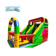 Inflatable Slide with arch and protective netting