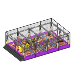 Traseu aventura Ninja Course 65mp