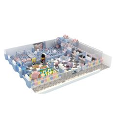 Amenajare completa loc de joaca de interior Cotton Candy Park