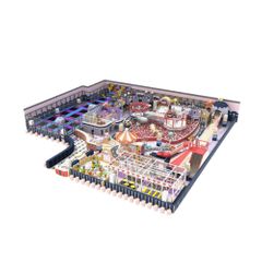 Amenajare completa loc de joaca de interior Smile Factory