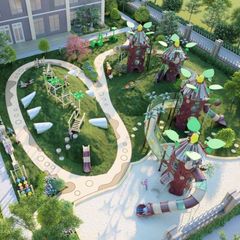 Complete outdoor playground Forest