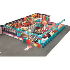 Complete indoor playground designed Funlandia