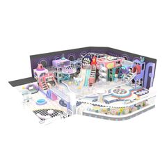 Amenajare completa loc de joaca de interior Mini City