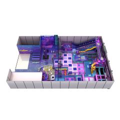Complete interior playground arrangement Space Jump