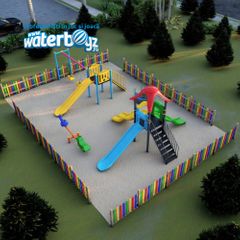 Complete Outdoor Playground Arrangement Joy