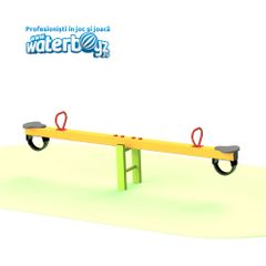Balansoar dublu cu doua picioare model 7