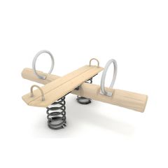 Balansoar pe arc din lemn cu 4 locuri Robinia model 1