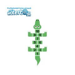 Figurina 2D Crocodil
