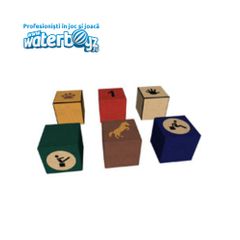 Interactive cubes 3D Figurine