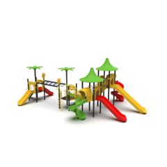 Outdoor playground Exotic 8 red