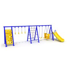 Loc de joaca de exterior Climber albastru