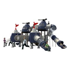 Loc de joaca de exterior Helicopter 3