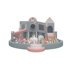 Loc de joaca de interior Blue Castle