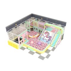 Loc de joaca de interior Unicorn