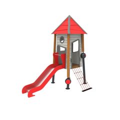 Loc de joaca de exterior Crooked House 2