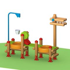 Loc de joaca interactiv cu nisip si galetuse model 2