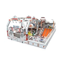 Amenajare completa loc de joaca de interior Space Ship