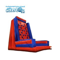 Inflatable climbing wall