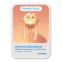 Planeta Ziuuu - Pachet educațional Knowla pentru mișcare, respirație și relaxare 