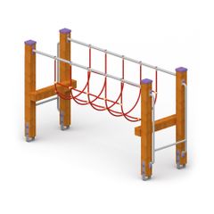 Climbing system with ropes