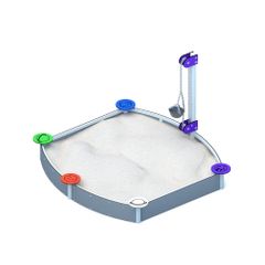 Groapa de nisip dreptunghiulara cu galetusa Space 2
