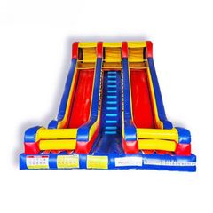 Double Inflatable Slide