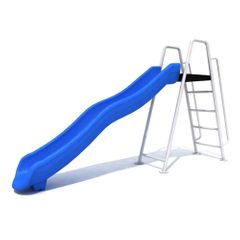 Wavy slide blue