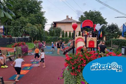 Amenajare loc de joacă de exterior Plugari, Iași
