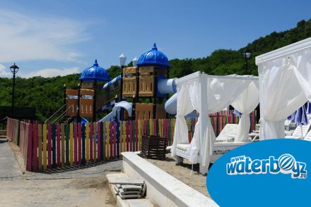 Amenajare loc de joacă de exterior Ștrand Ocnele Mari, Vâlcea