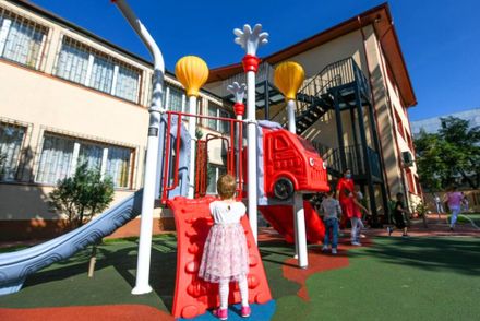 Enchanting Outdoor Playground at Kindergarten No. 162, Bucharest
