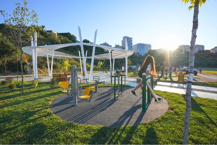 Amenajare parc de fitness Plaja Modern, Constanta