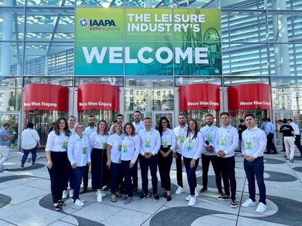 Echipa Waterboyz prezenta la IAAPA Expo Europe 2023