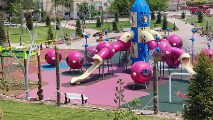 Amenajare complex de joacă de exterior | 700 m², Primăria Medgidia Amenajare complex de joacă de exterior | 700 m², Primăria Medgidia