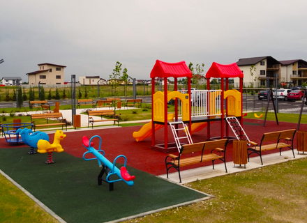 Creating an Outdoor Play Haven at Palladium Residence, Bucharest