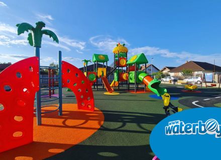 Amenajarea locului de joacă de exterior în Micești, Alba Iulia: Un spațiu recreativ pentru toată familia