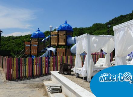 Amenajare loc de joacă de exterior Ștrand Ocnele Mari, Vâlcea
