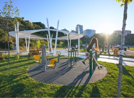 Amenajare parc de fitness Plaja Modern, Constanta
