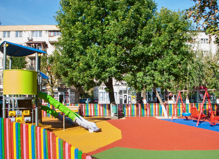 Amenajare complex de joaca exterior Primaria Zalau, Salaj